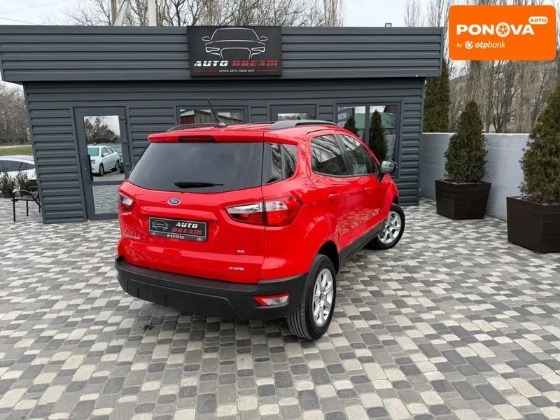 Ford EcoSport, 2018 р., Бензин, 75 тис. км, Позашляховик / Кросовер, Червоний, Кропивницький (Кіровоград) AT-10408403 фото