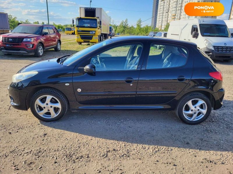 Peugeot 206, 2012, Бензин, 1.36 л., 147 тис. км, Хетчбек, Чорний, Київ Cars-Pr-58684 фото