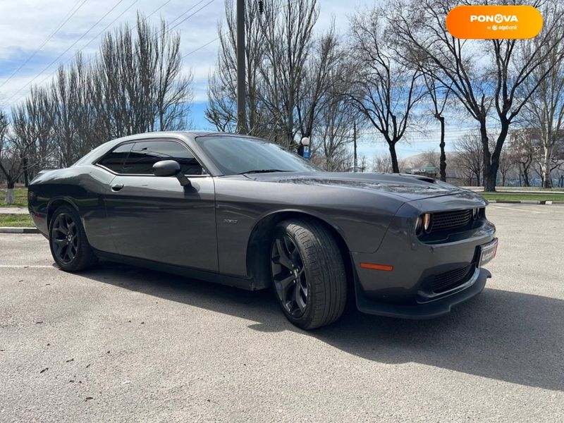 Dodge Challenger, 2019, Бензин, 5.7 л., 65 тыс. км, Купе, Серый, Запорожье 43785 фото