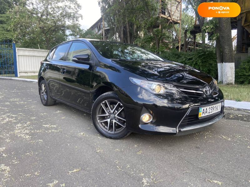 Toyota Auris, 2015, Бензин, 1.6 л., 109 тис. км, Хетчбек, Чорний, Київ Cars-Pr-68236 фото