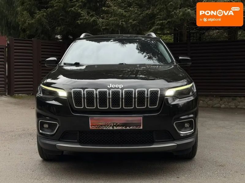 Jeep Cherokee, 2018 р., Бензин, 132 тис. км, Позашляховик / Кросовер, Чорний, Львів AT-10418616 фото