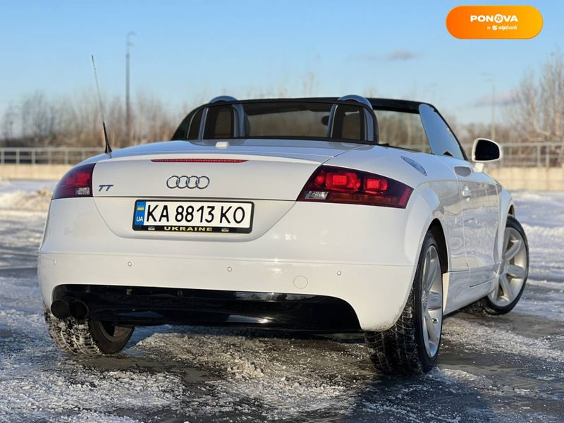 Audi TT, 2007, Бензин, 1.98 л., 175 тис. км, Родстер, Білий, Київ 11170 фото