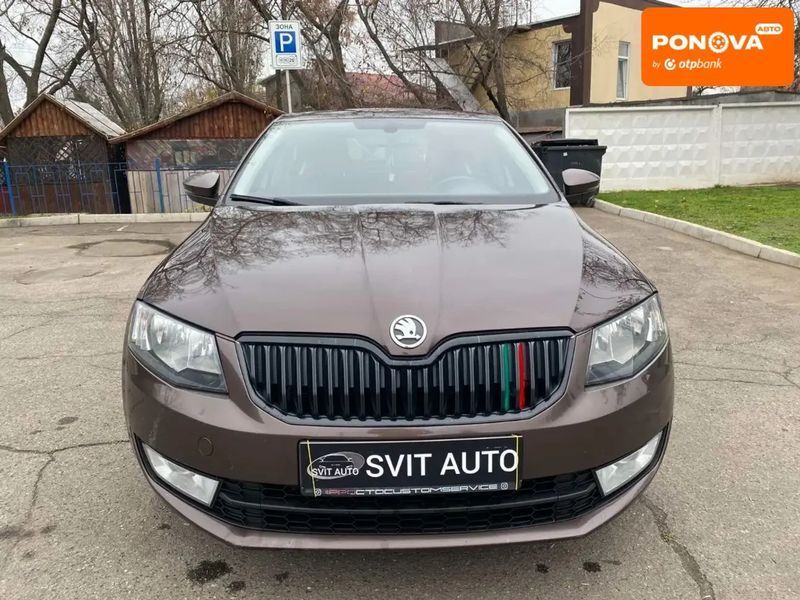 Skoda Octavia, 2013 г., Бензин, 251 тыс. км, Лифтбек, Коричневый, Николаев AT-10405181 фото