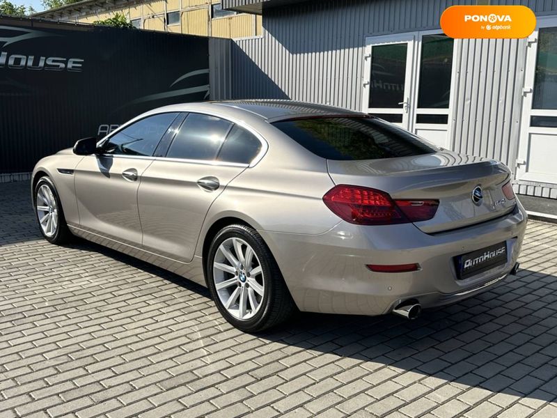 BMW 6 Series Gran Coupe, 2015, Бензин, 3 л., 98 тыс. км, Купе, Серый, Винница 46710 фото