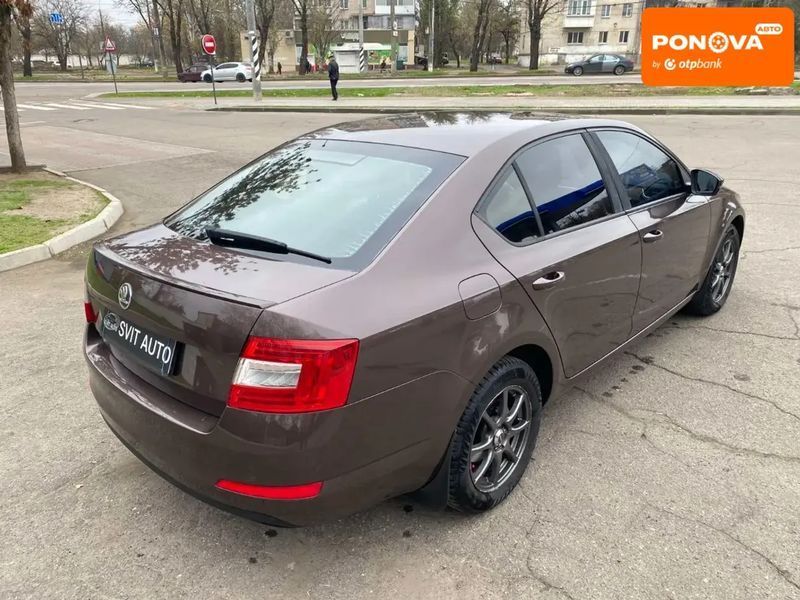 Skoda Octavia, 2013 г., Бензин, 251 тыс. км, Лифтбек, Коричневый, Николаев AT-10405181 фото