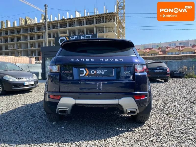 Land Rover Range Rover Evoque, 2018 р., Дизель, 112 тис. км, Позашляховик / Кросовер, Синій, Львів AT-10401327 фото