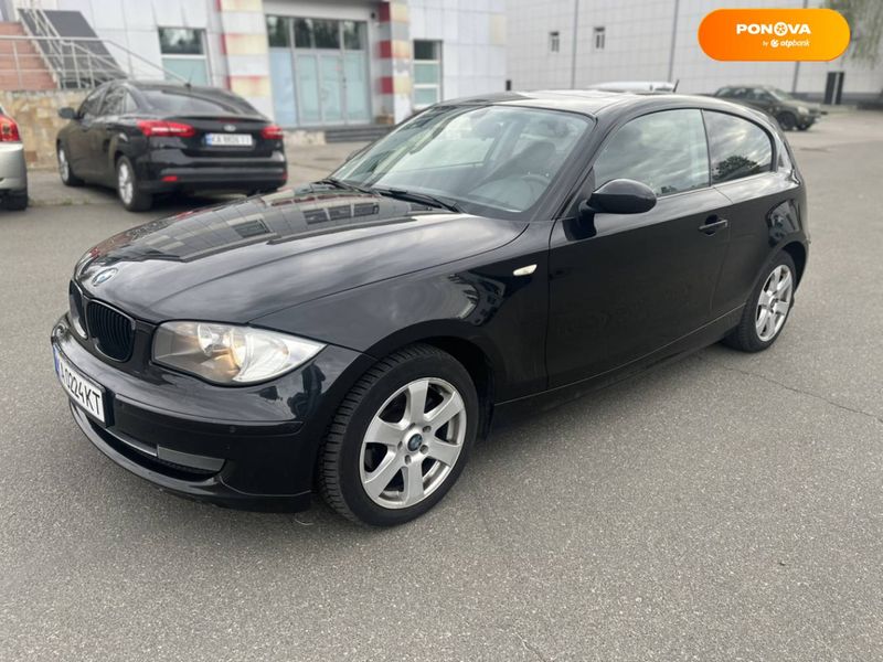 BMW 1 Series, 2008, Дизель, 2 л., 295 тис. км, Хетчбек, Чорний, Київ Cars-Pr-62720 фото