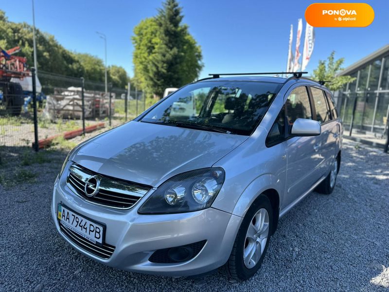 Opel Zafira, 2012, Газ пропан-бутан / Бензин, 1.8 л., 235 тис. км, Мінівен, Сірий, Вінниця 103546 фото