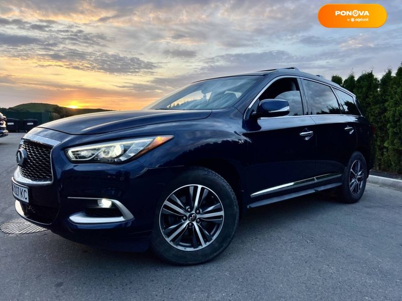 Infiniti QX60, 2016, Газ пропан-бутан / Бензин, 3.5 л., 107 тис. км, Позашляховик / Кросовер, Синій, Київ Cars-Pr-60625 фото