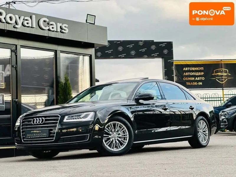Audi A8, 2017 р., Дизель, 146 тис. км, Седан, Чорний, Харків AT-10406950 фото