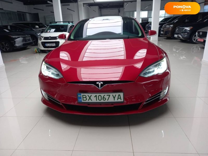 Tesla Model S, 2018, Електро, 72 тыс. км, Лифтбек, Красный, Хмельницкий 44573 фото