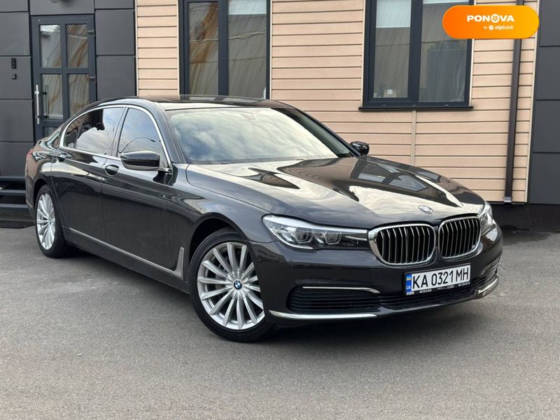 BMW 7 Series, 2015, Бензин, 2.98 л., 115 тис. км, Седан, Сірий, Київ 45591 фото