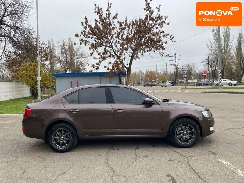 Skoda Octavia, 2013 г., Бензин, 251 тыс. км, Лифтбек, Коричневый, Николаев AT-10405181 фото