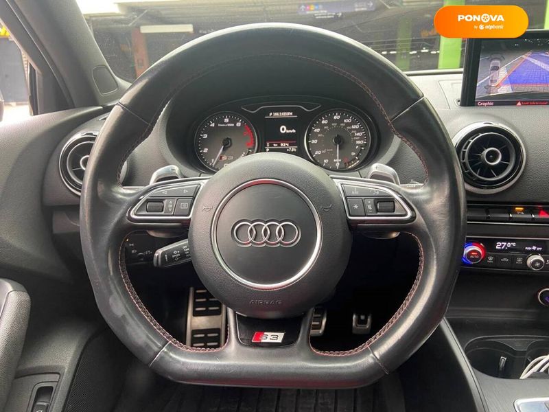 Audi S3, 2014, Бензин, 1.98 л., 126 тис. км, Седан, Сірий, Київ 34052 фото