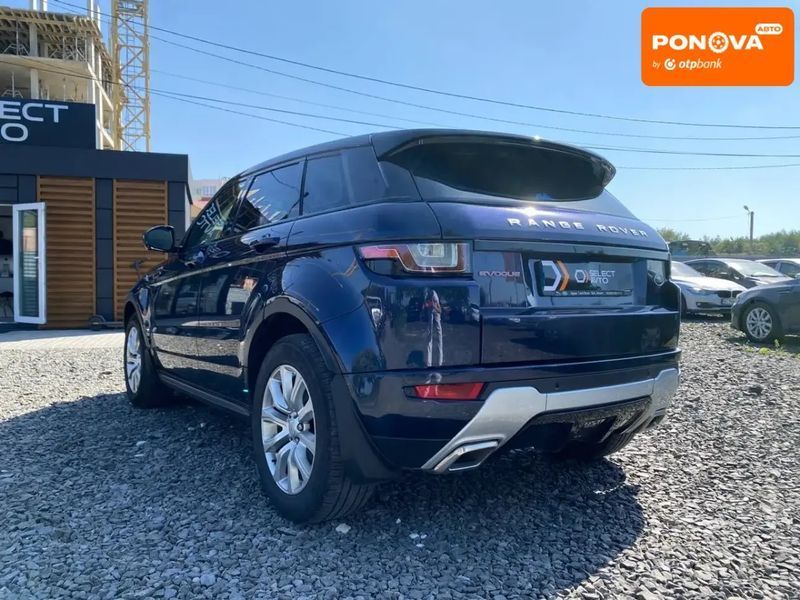 Land Rover Range Rover Evoque, 2018 р., Дизель, 112 тис. км, Позашляховик / Кросовер, Синій, Львів AT-10401327 фото