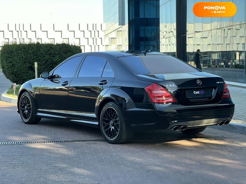 Mercedes-Benz S-Class, 2007, Бензин, 6.2 л., 150 тис. км, Седан, Чорний, Одеса 107924 фото