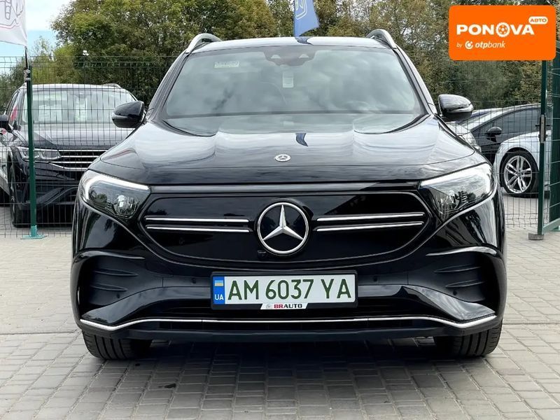 Mercedes-Benz EQB, 2023 р., Електро, 52 тис. км, Позашляховик / Кросовер, Чорний, Бердичів AT-10402047 фото