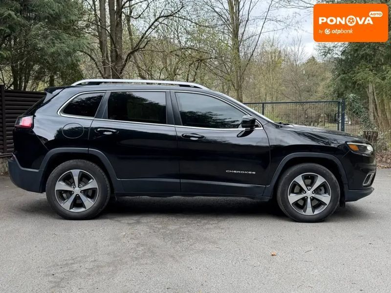 Jeep Cherokee, 2018 р., Бензин, 132 тис. км, Позашляховик / Кросовер, Чорний, Львів AT-10418616 фото