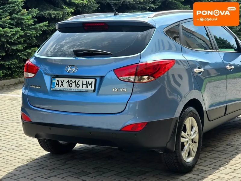 Hyundai ix35, 2012 р., Бензин, 154 тис. км, Позашляховик / Кросовер, Синій, Харків AT-10417848 фото