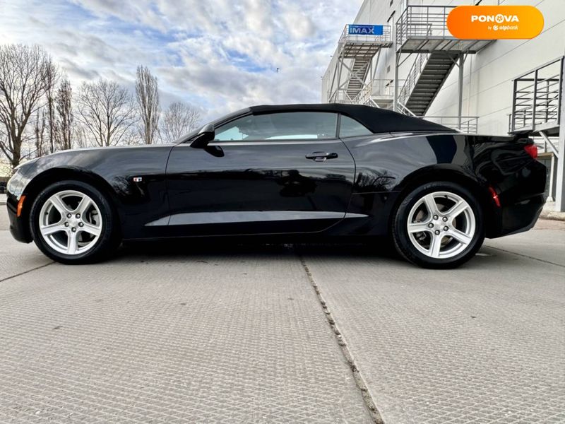 Chevrolet Camaro, 2019, Бензин, 3.6 л., 85 тыс. км, Кабриолет, Чорный, Одесса 45152 фото