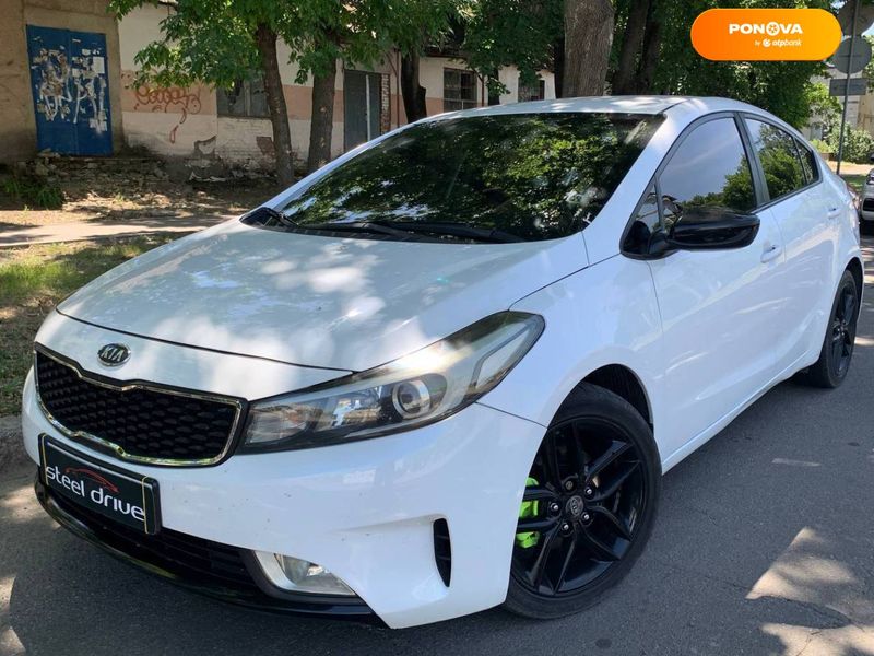 Kia Forte, 2018, Бензин, 2 л., 132 тис. км, Седан, Білий, Миколаїв 101595 фото