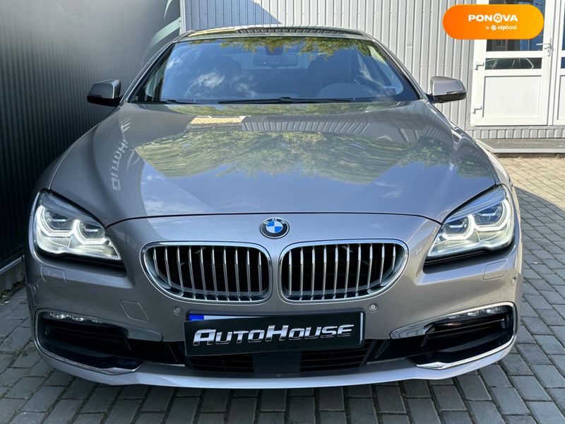 BMW 6 Series Gran Coupe, 2015, Бензин, 3 л., 98 тыс. км, Купе, Серый, Винница 46710 фото