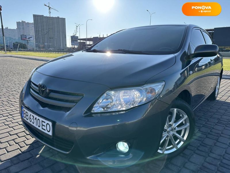 Toyota Corolla, 2008, Бензин, 1.6 л., 115 тыс. км, Седан, Серый, Киев Cars-Pr-64360 фото