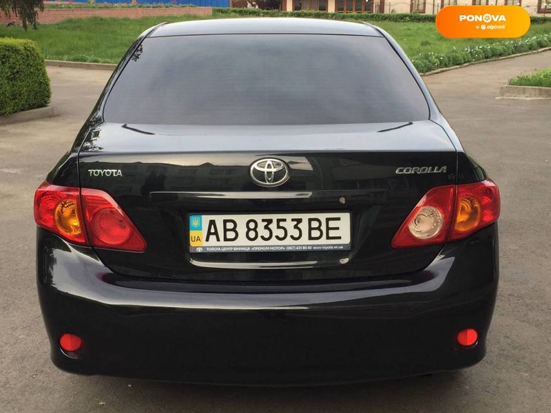 Toyota Corolla, 2009, Бензин, 1.6 л., 183 тыс. км, Седан, Чорный, Тульчин Cars-Pr-65964 фото