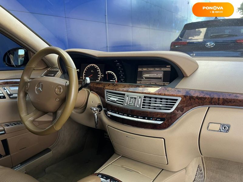 Mercedes-Benz S-Class, 2007, Бензин, 6.2 л., 150 тис. км, Седан, Чорний, Одеса 107924 фото