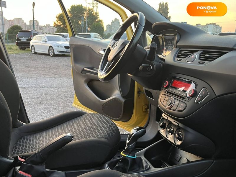 Opel Corsa, 2016, Бензин, 1.4 л., 138 тис. км, Хетчбек, Жовтий, Київ 103039 фото