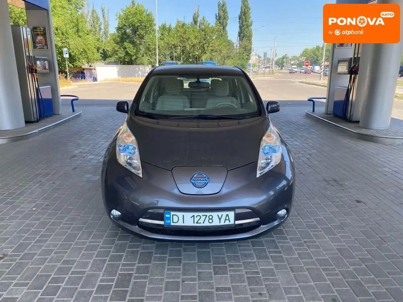 Nissan Leaf, 2013 р., Електро, 131 тис. км, Хетчбек, Сірий, Миколаїв AT-10403539 фото