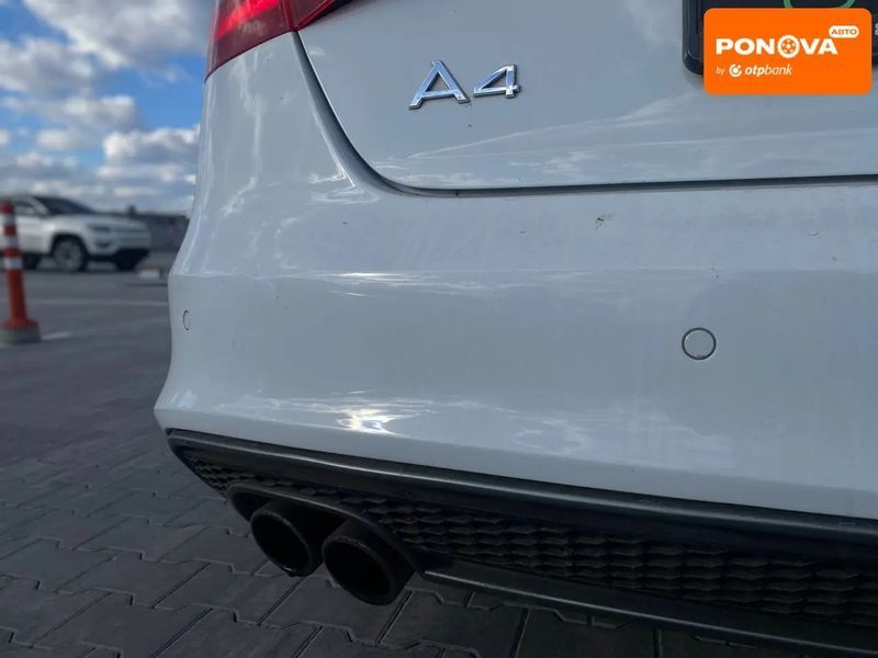 Audi A4, 2015 р., Бензин, 203 тис. км, Седан, Білий, Київ AT-10419079 фото