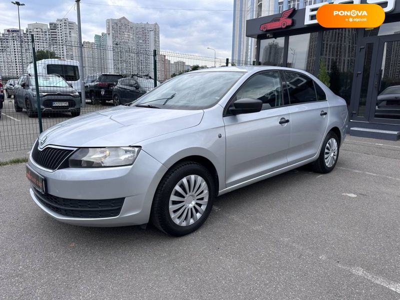 Skoda Rapid, 2013, Газ пропан-бутан / Бензин, 1.6 л., 250 тис. км, Ліфтбек, Сірий, Київ 99059 фото