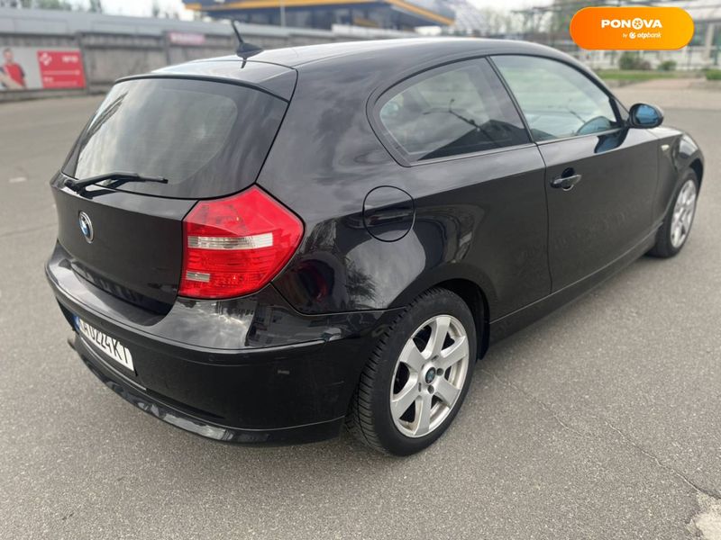 BMW 1 Series, 2008, Дизель, 2 л., 295 тыс. км, Хетчбек, Чорный, Киев Cars-Pr-62720 фото