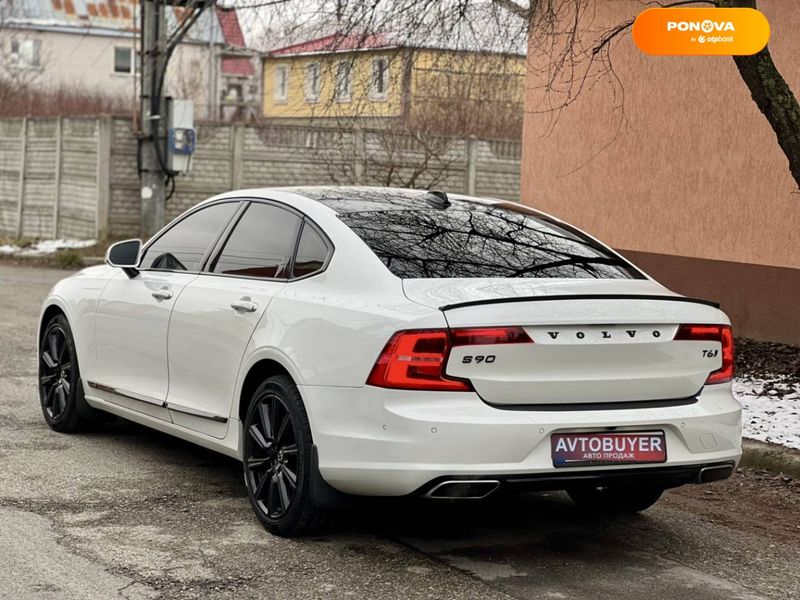 Volvo S90, 2016, Бензин, 2 л., 155 тыс. км, Седан, Белый, Киев 28315 фото