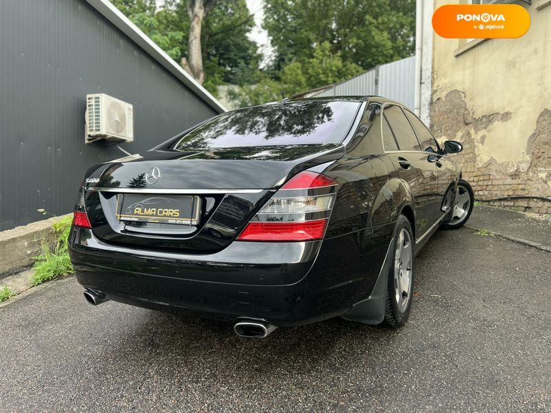 Mercedes-Benz S-Class, 2006, Бензин, 5.5 л., 182 тыс. км, Седан, Чорный, Киев 111283 фото