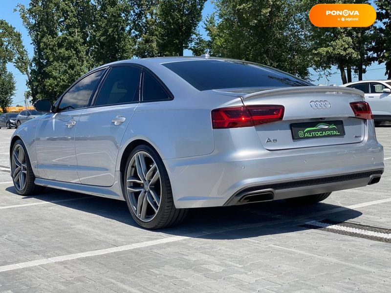 Audi A6, 2017, Бензин, 3 л., 103 тис. км, Седан, Сірий, Київ 108159 фото