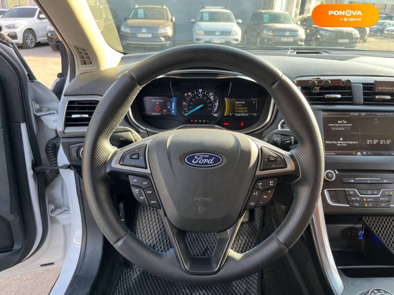 Ford Fusion, 2018, Гибрид (HEV), 2 л., 137 тыс. км, Седан, Белый, Винница 36137 фото