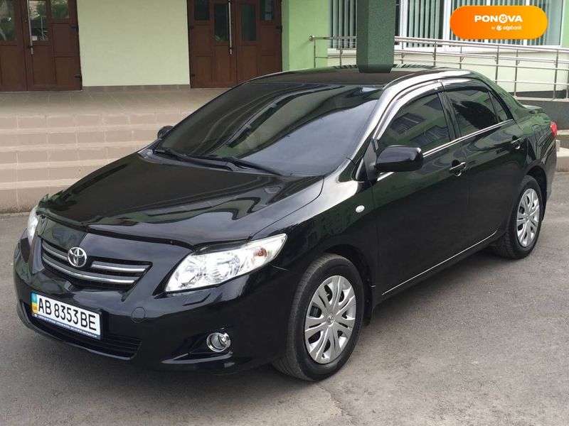 Toyota Corolla, 2009, Бензин, 1.6 л., 183 тыс. км, Седан, Чорный, Тульчин Cars-Pr-65964 фото