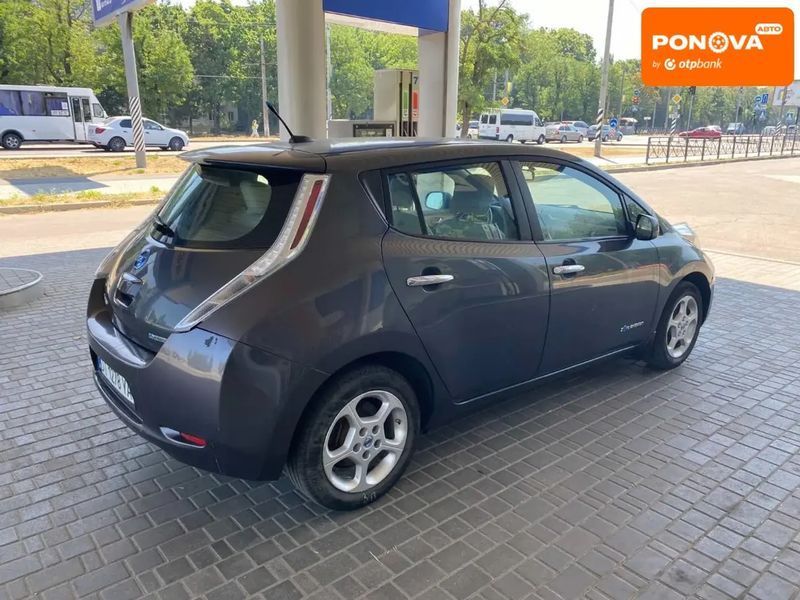 Nissan Leaf, 2013 р., Електро, 131 тис. км, Хетчбек, Сірий, Миколаїв AT-10403539 фото