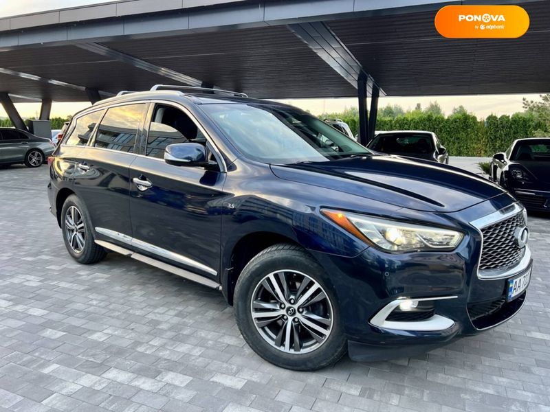 Infiniti QX60, 2016, Газ пропан-бутан / Бензин, 3.5 л., 107 тис. км, Позашляховик / Кросовер, Синій, Київ Cars-Pr-60625 фото