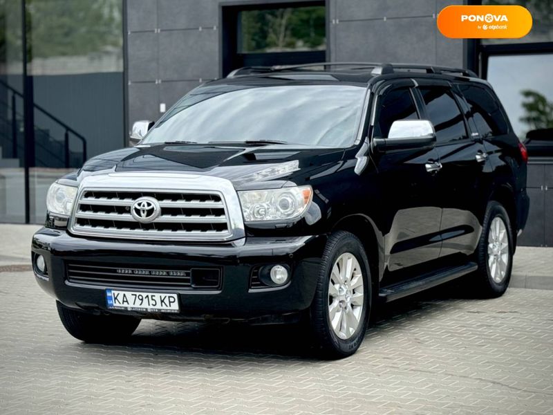 Toyota Sequoia, 2010, Газ пропан-бутан / Бензин, 5.66 л., 270 тис. км, Позашляховик / Кросовер, Чорний, Київ Cars-Pr-66210 фото