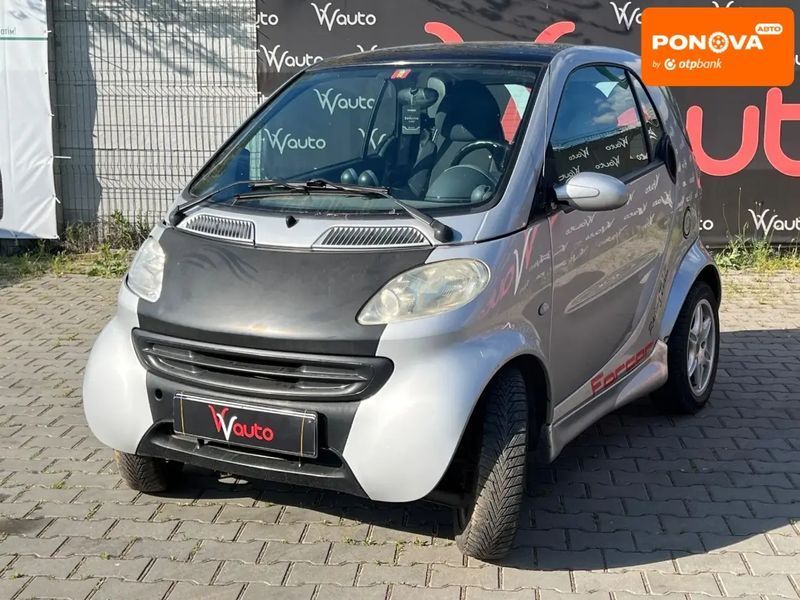 Smart Fortwo, 2001 г., Бензин, 213 тыс. км, Купе, Серый, Николаев AT-10417323 фото