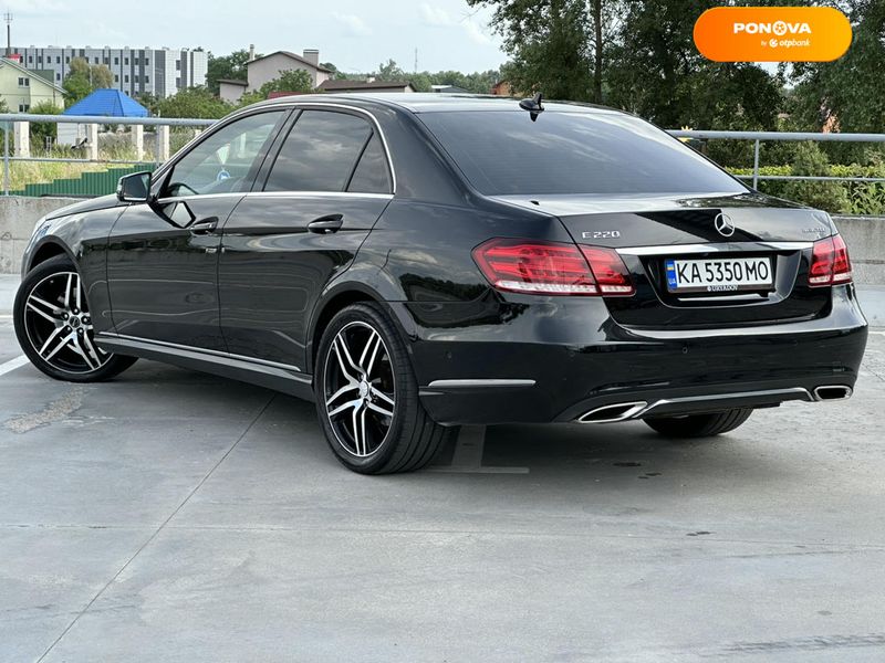 Mercedes-Benz E-Class, 2015, Дизель, 2.14 л., 305 тис. км, Седан, Чорний, Київ 108335 фото