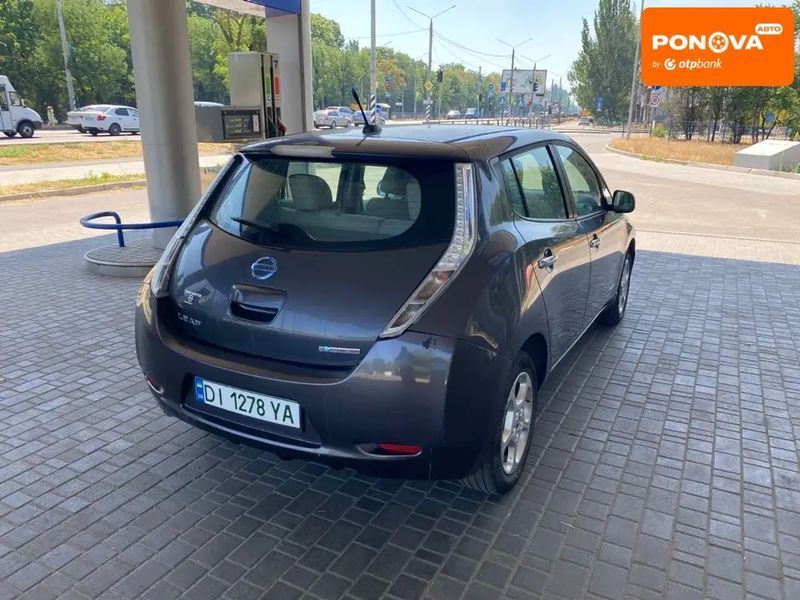Nissan Leaf, 2013 р., Електро, 131 тис. км, Хетчбек, Сірий, Миколаїв AT-10403539 фото