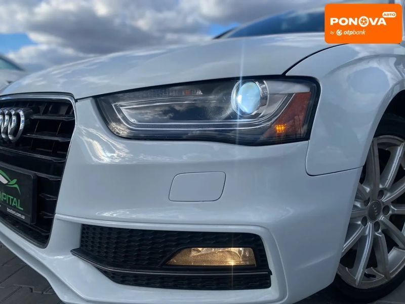 Audi A4, 2015 р., Бензин, 203 тис. км, Седан, Білий, Київ AT-10419079 фото