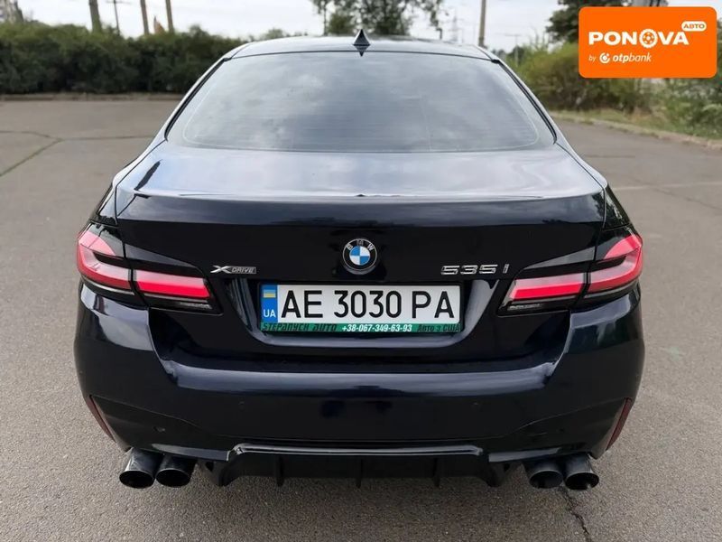 BMW 5 Series, 2013 г., Бензин, 154 тыс. км, Седан, Синий, Кривой Рог AT-10396335 фото