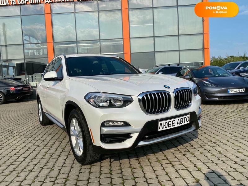 BMW X3, 2018, Бензин, 2 л., 118 тыс. км, Внедорожник / Кроссовер, Белый, Львов 110736 фото