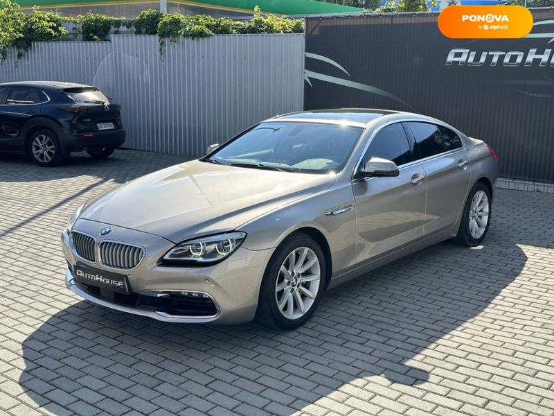 BMW 6 Series Gran Coupe, 2015, Бензин, 3 л., 98 тис. км, Купе, Сірий, Вінниця 46710 фото