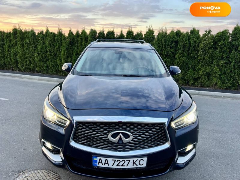 Infiniti QX60, 2016, Газ пропан-бутан / Бензин, 3.5 л., 107 тис. км, Позашляховик / Кросовер, Синій, Київ Cars-Pr-60625 фото